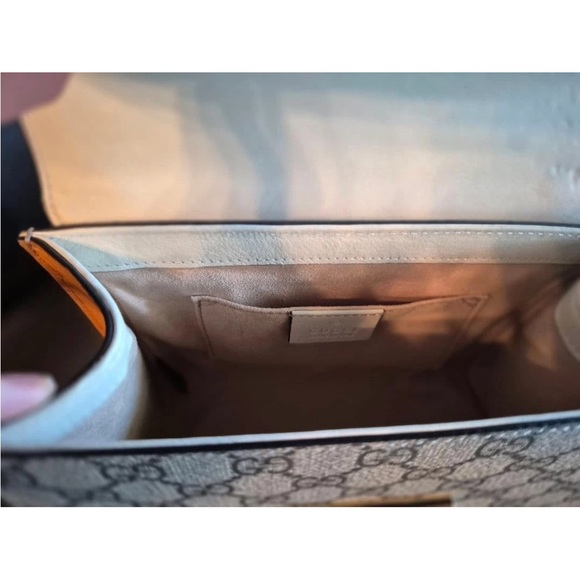 Gucci Beige and Gold Crossbody Bag - Picture 12 of 15